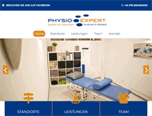 Tablet Screenshot of physiotherapie-innsbruck-tirol.at